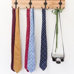 BROOKS BROTHERS MAKERS LOT OF 5 MEN'S TIES